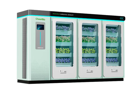 Tech-Forward Smart Indoor Hydroponic Tower